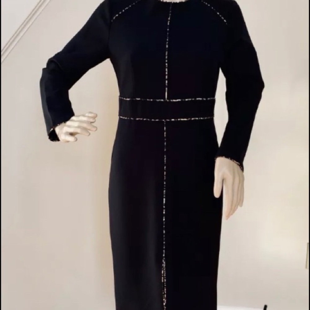 Zara black fitted